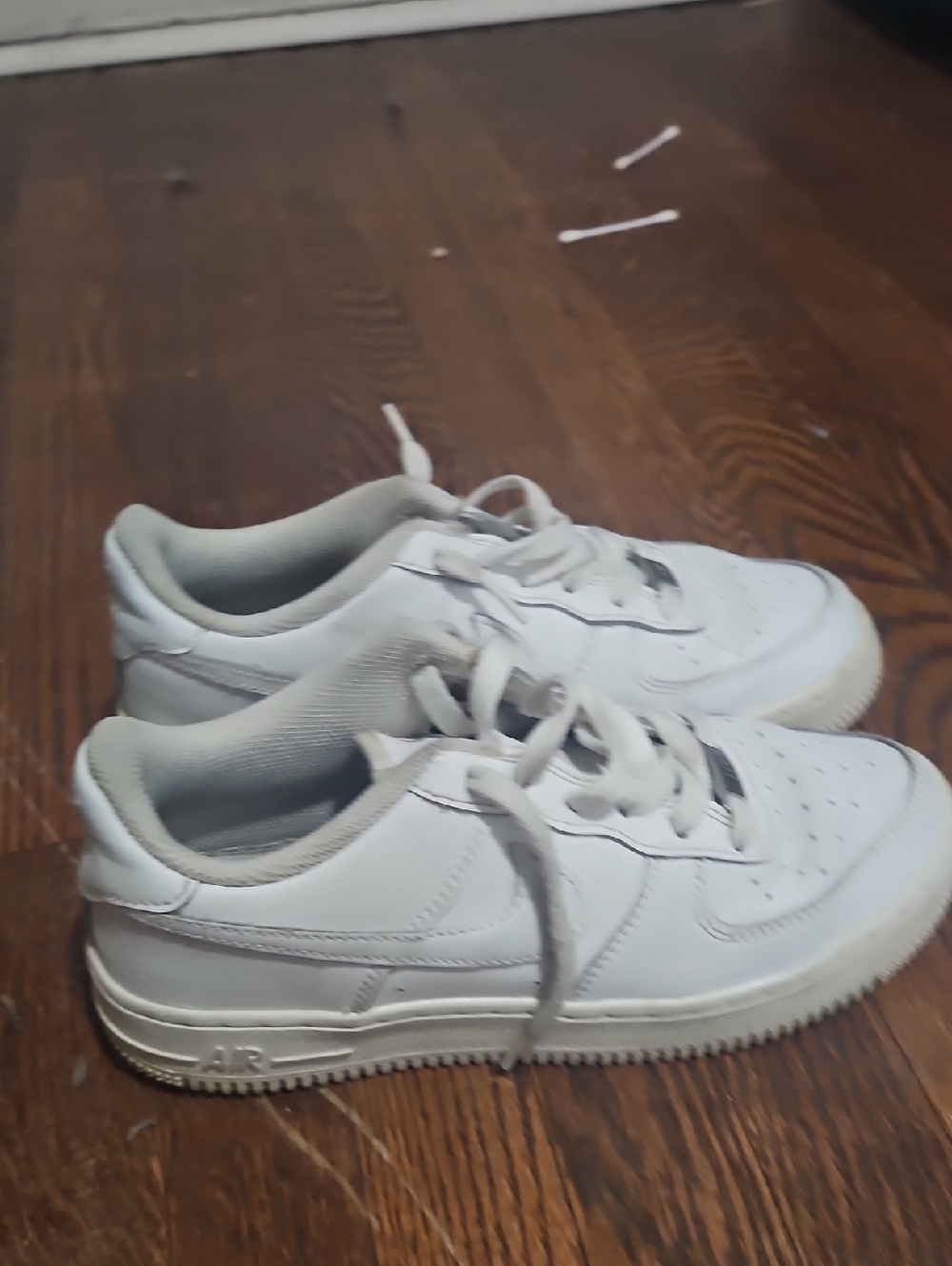 Nike White Low-Top Sneakers